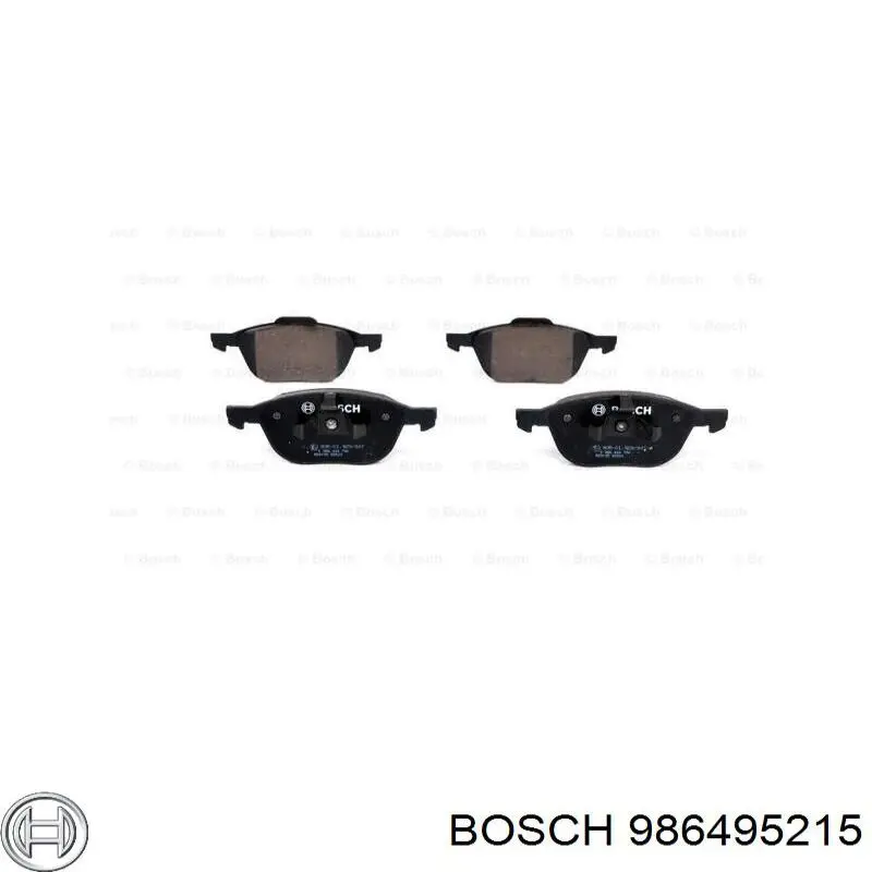 Pastillas de freno 986495215 Bosch