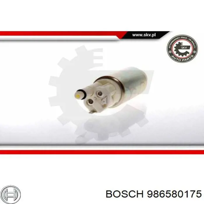 986580175 Bosch módulo alimentación de combustible