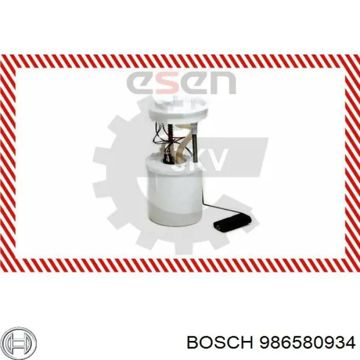 986580934 Bosch módulo alimentación de combustible