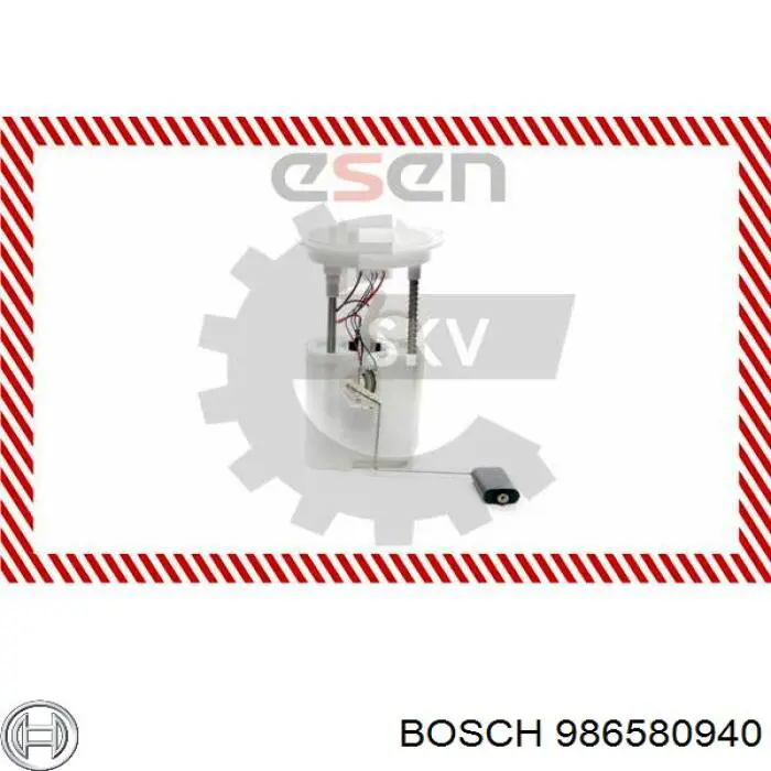 Módulo alimentación de combustible  Bosch 986580940 precio, desde 65,16 EUR