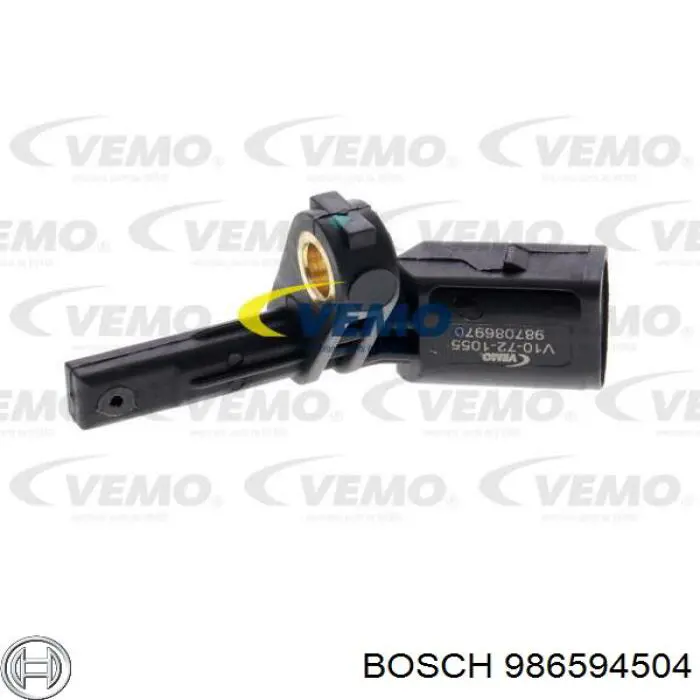 986594504 Bosch sensor abs delantero izquierdo