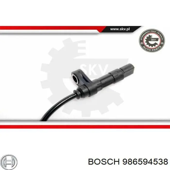 986594538 Bosch sensor abs delantero