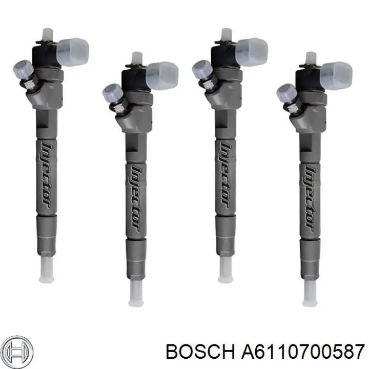 A6110700587 Bosch inyector de combustible