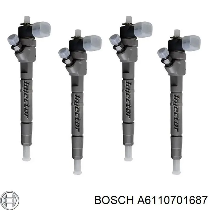 A6110701687 Bosch inyector de combustible