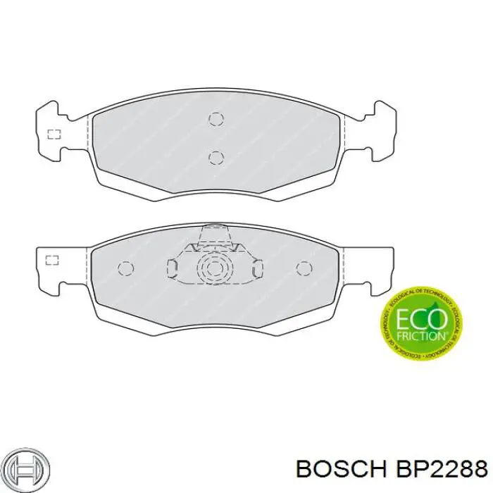 Pastillas de freno delanteras Subaru Impreza 3 GH