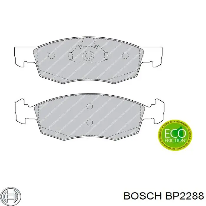 Pastillas de freno delanteras Subaru Impreza 3 GH