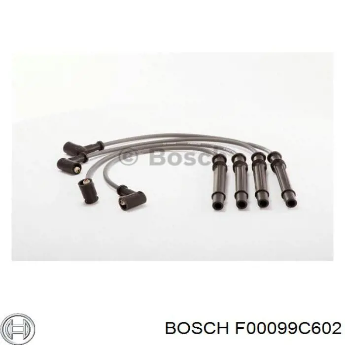 Juego de cables de bujias Bosch F00099C602 precio, desde 22,55 EUR