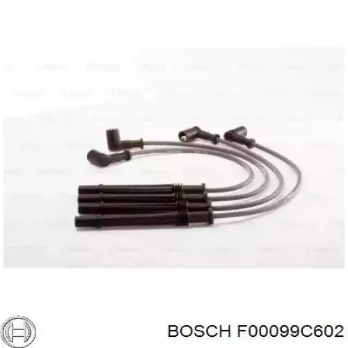 Cables de bujías F00099C602 Bosch