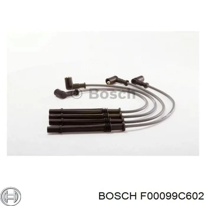 F00099C602 Bosch Cables de alta tensión, juego