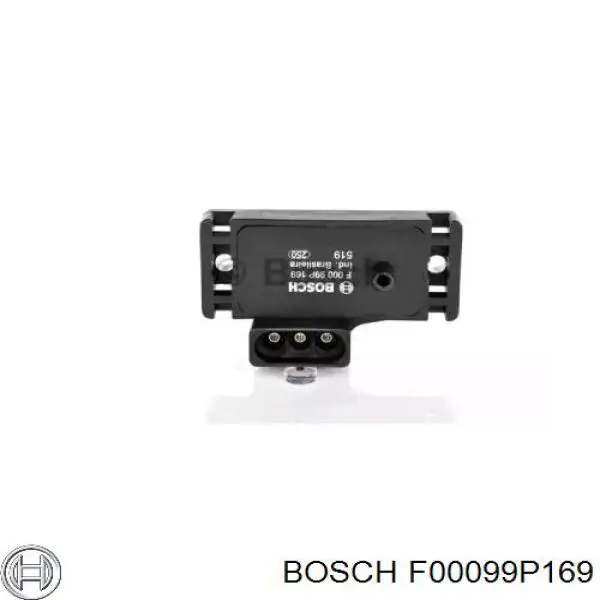 Sensor de presión del colector de admisión F00099P169 Bosch