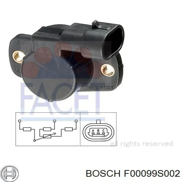 F00099S002 Bosch sensor tps