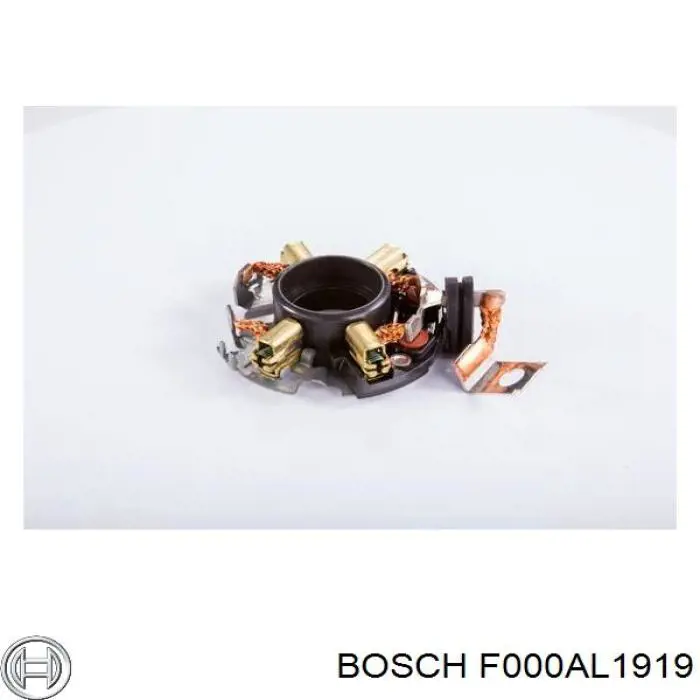 F000AL1919 Bosch portaescobillas motor de arranque