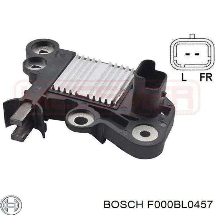 F000BL0457 Bosch alternador