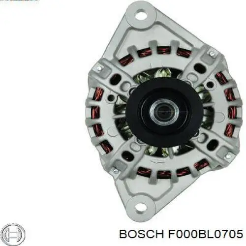F000BL0705 Bosch alternador