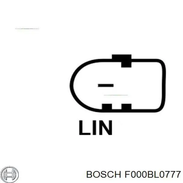 Generador Bosch F000BL0777