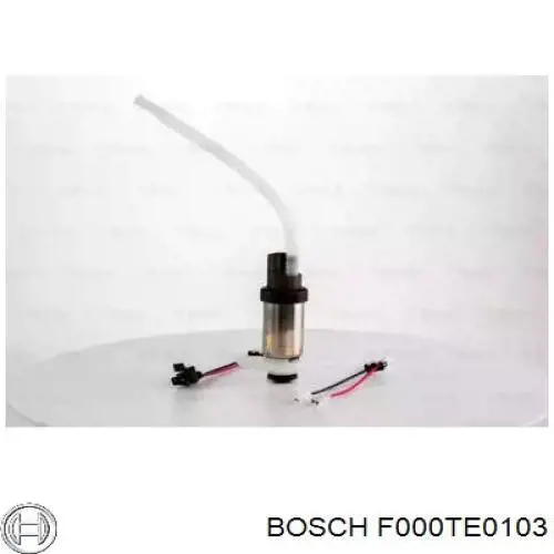 Elemento de turbina de la bomba de combustible F000TE0103 Bosch
