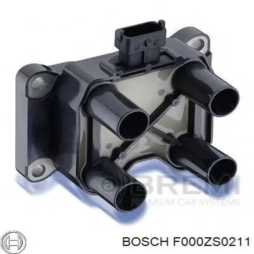 F000ZS0211 Bosch Bobina de ignición