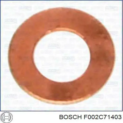 Arandela de asiento del inyector Bosch F002C71403 precio, desde 1,33 EUR