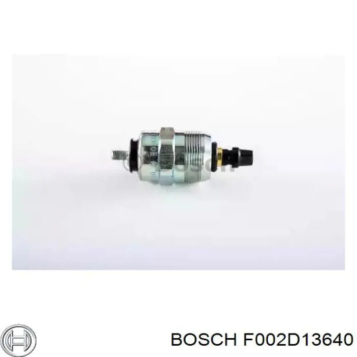 F002D13640 Bosch corte, inyección combustible