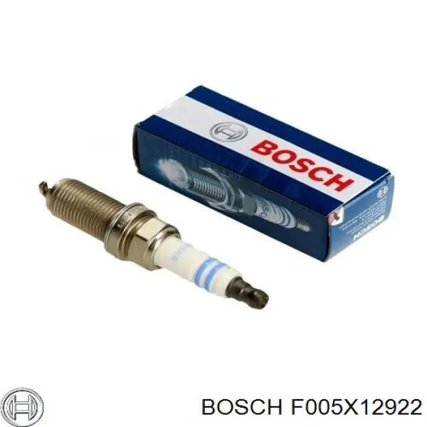 F005X12922 Bosch bujía de precalentamiento