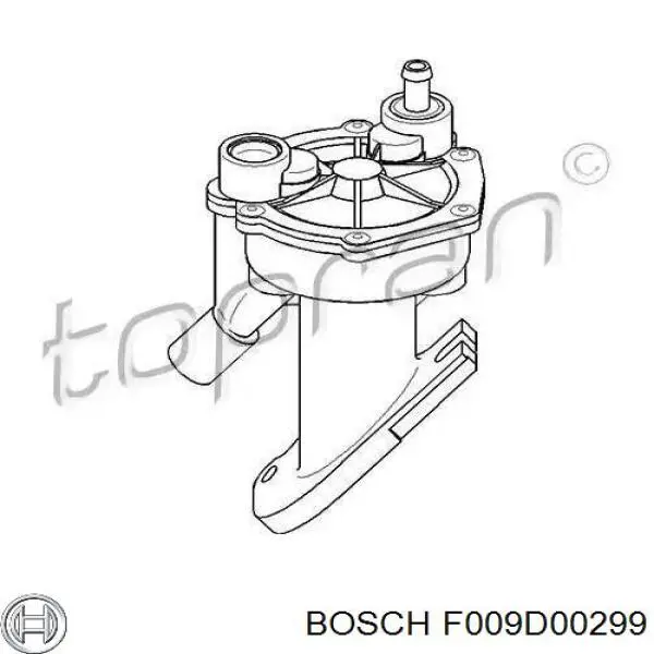 Bomba de vacío del sistema de frenado Bosch F009D00299 precio, desde 55,58 EUR