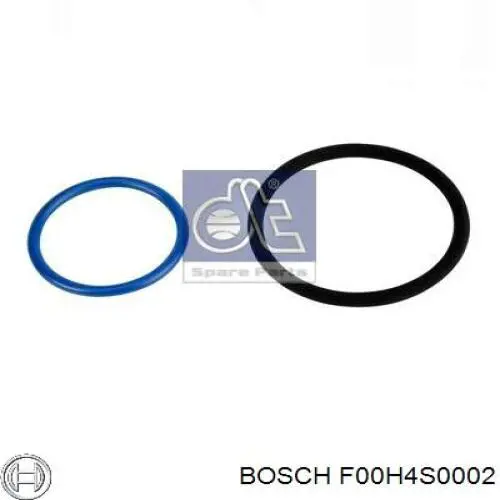 Kit de reparación, inyector BOSCH F00H4S0002