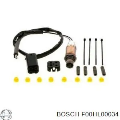 F 00H L00 034 Bosch sonda lambda sensor de oxigeno para catalizador