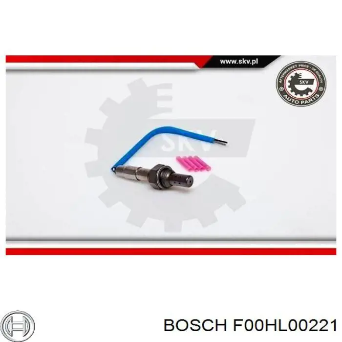 F00HL00221 Bosch sonda lambda, sensor de oxígeno antes del catalizador derecho