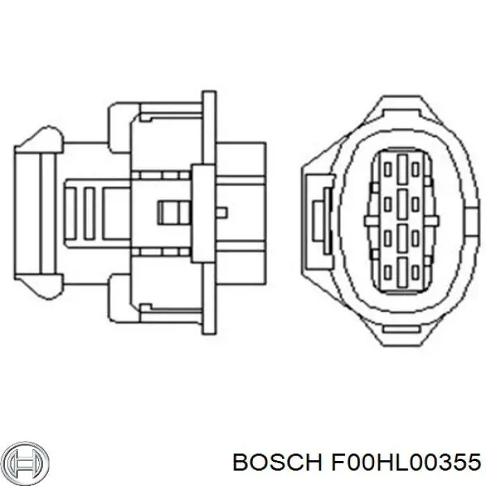 Sonda lambda de oxígeno posterior al catalizador Bosch F00HL00355 precio, desde 39,20 EUR