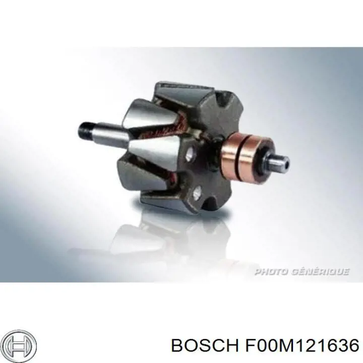 F00M121636 Bosch Rotor del alternador