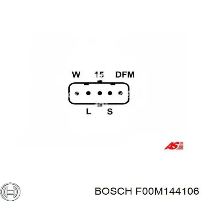 F00M144106 Bosch regulador