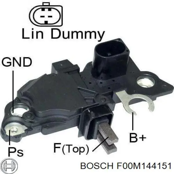 F00M144151 Bosch Regulador alternador