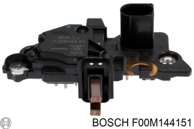 F00M144151 Bosch regulador del alternador