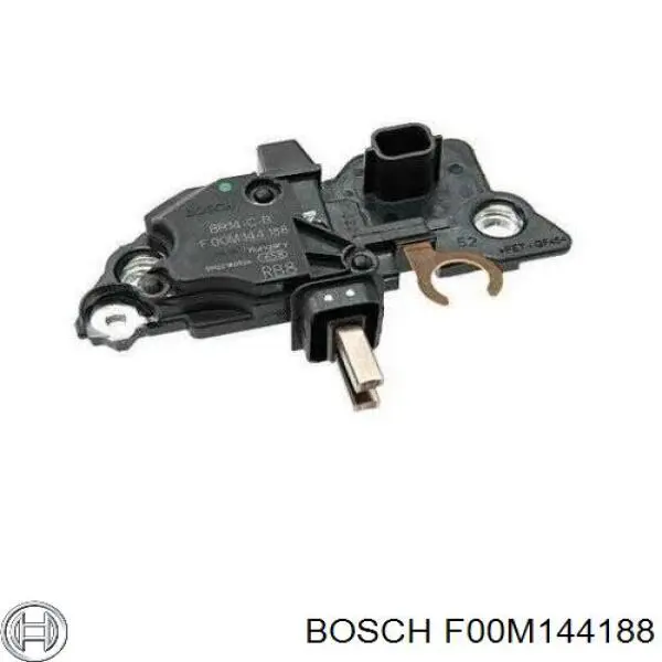 F00M144188 Bosch regulador del alternador