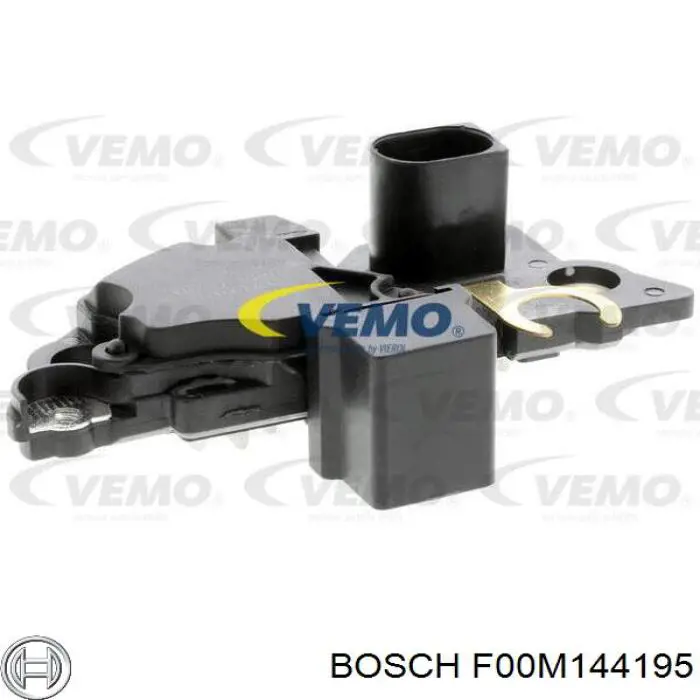 F00M144195 Bosch regulador del alternador