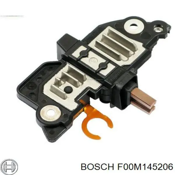 F00M145206 Bosch regulador del alternador