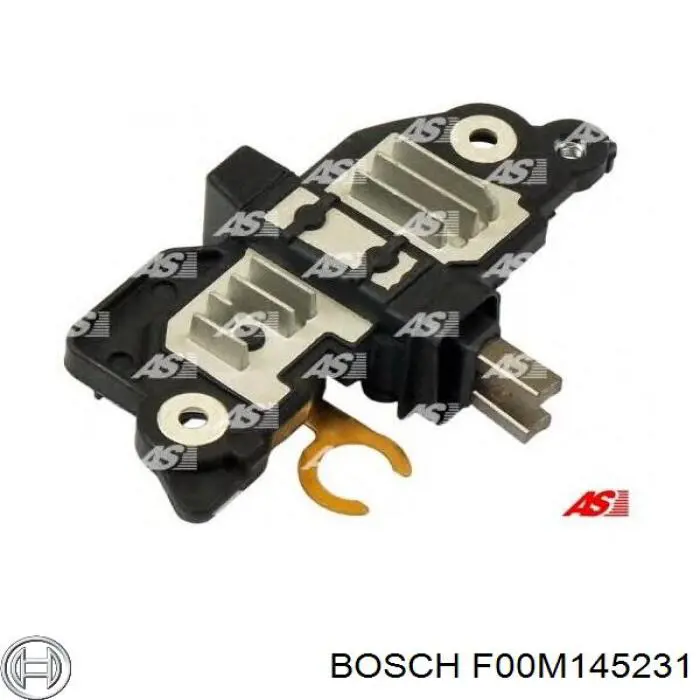 F00M145231 Bosch regulador del alternador