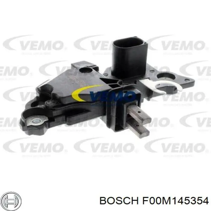 F00M145354 Bosch regulador de rele del generador (rele de carga)