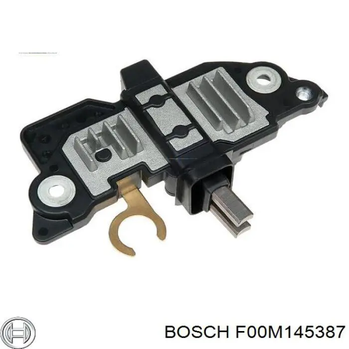 F00M145387 Bosch regulador del alternador