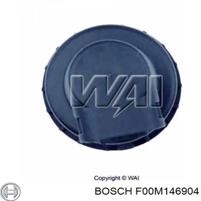 F00M146904 Bosch suspensión, alternador