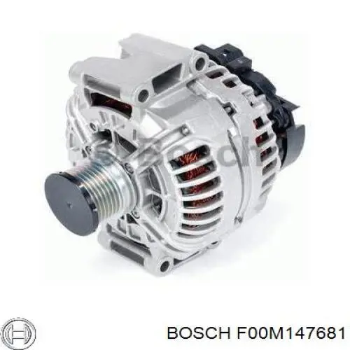 Estátor del alternador F00M147681 Bosch