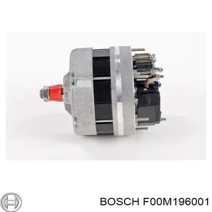 F00M196001 Bosch Tapa trasera del alternador