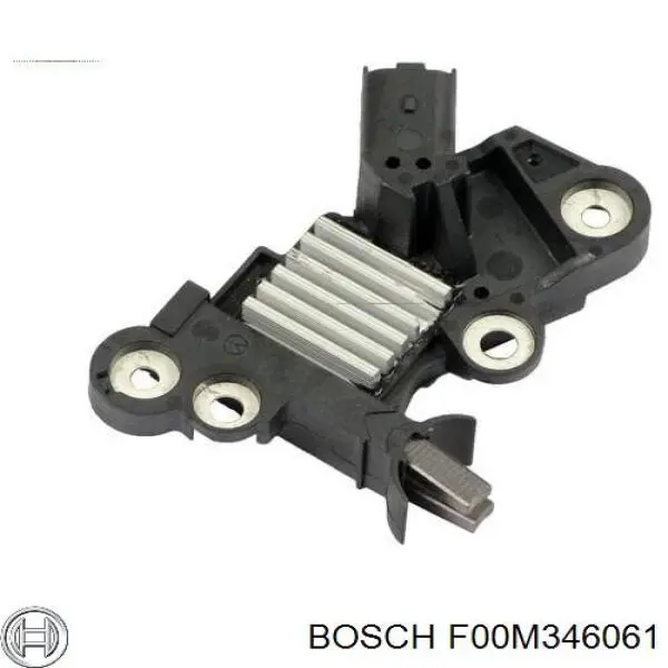 F00M346061 Bosch regulador del alternador