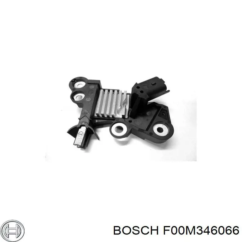 F00M346066 Bosch regulador del alternador