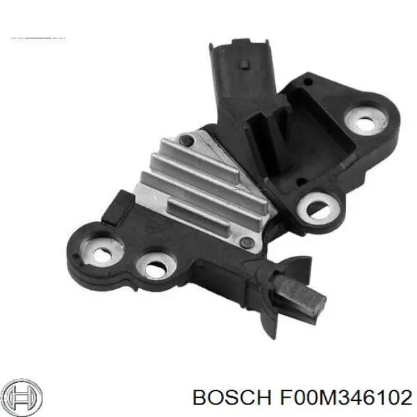 F00M346102 Bosch regulador del alternador