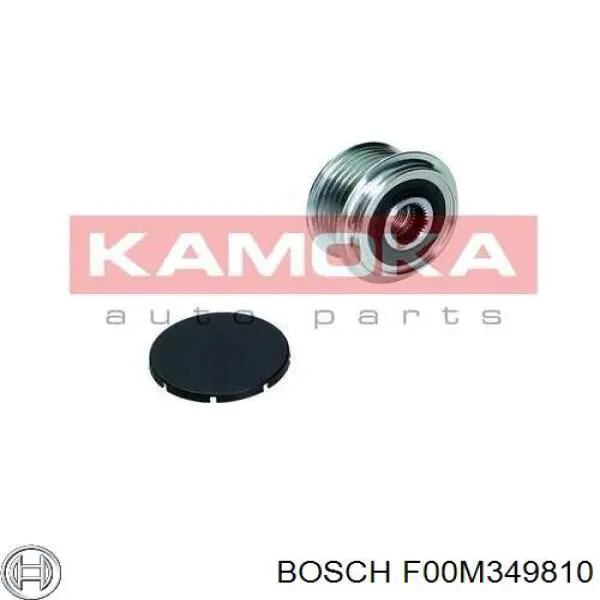 F00M349810 Bosch polea alternador