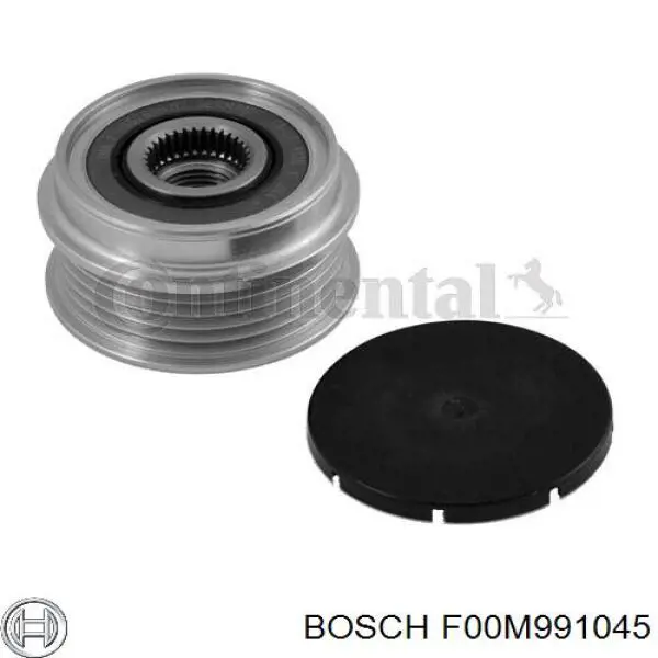 F00M991045 Bosch polea del alternador
