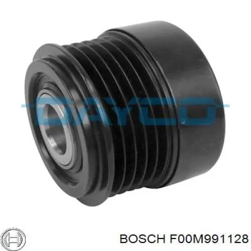 F00M991128 Bosch polea del alternador