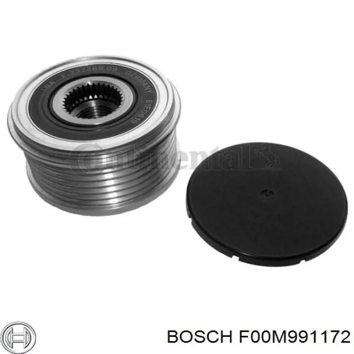 F00M991172 Bosch polea del alternador