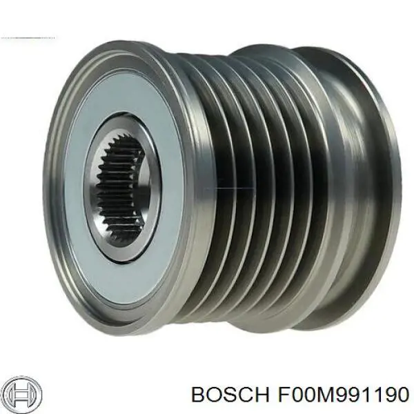 F00M991190 Bosch polea alternador